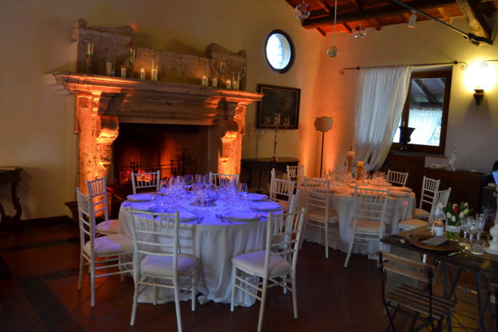 Illuminazione sala