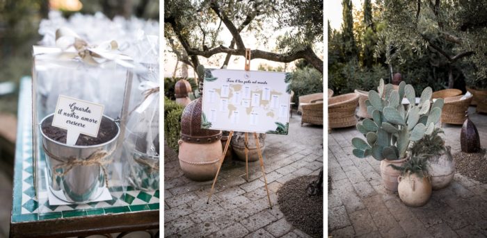 dettagli matrimonio tropicale
