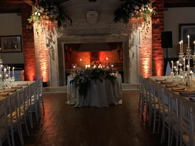 Illuminazione sala
