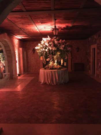 Illuminazione ingresso sala