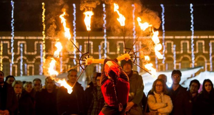 Fire show