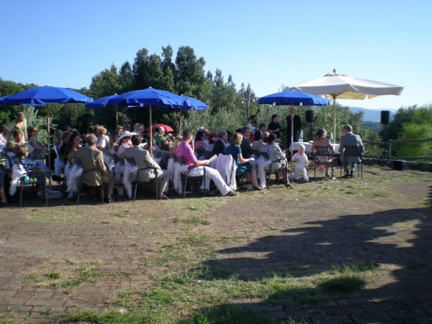 Cerimonia sull'aia