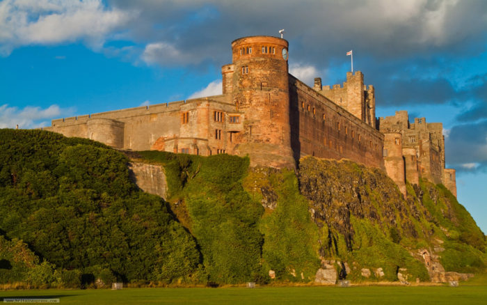 Castello Bamburgh Inghilterra