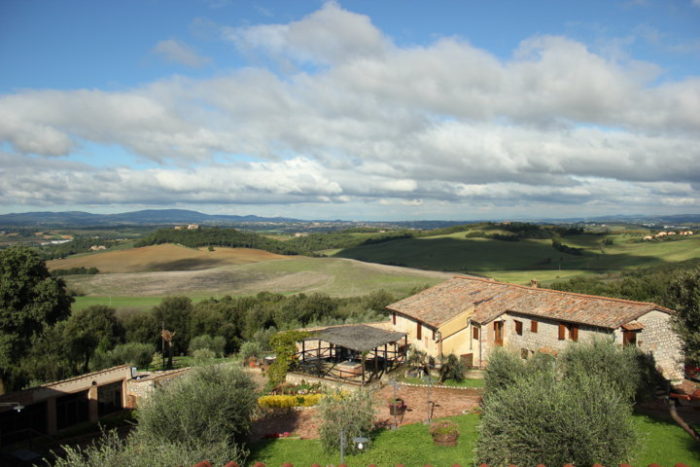 vista sulla val d'Elsa