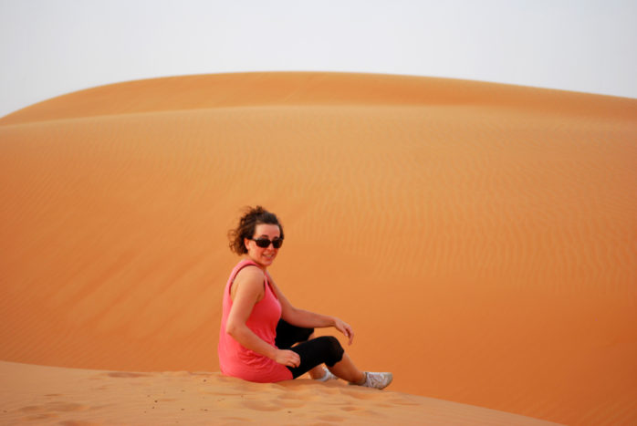 Stefania in Oman
