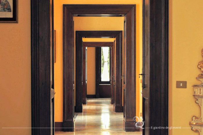 Villa Quintieri - gli interni