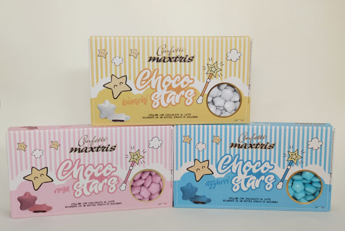 Conf.Stelline cioccolato