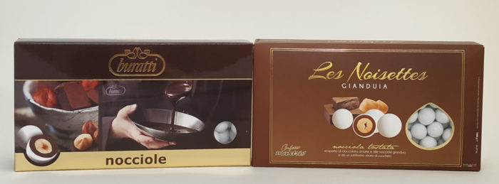 Conf.Nocciole latte-gianduia