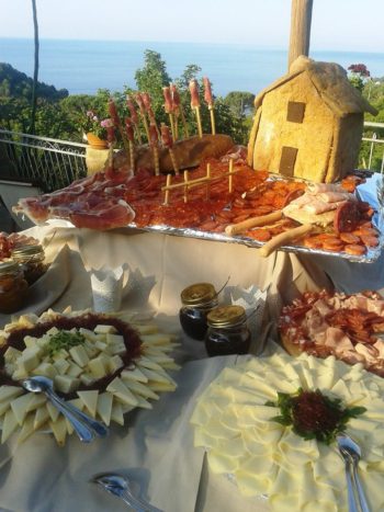 angolo buffet ricevimento