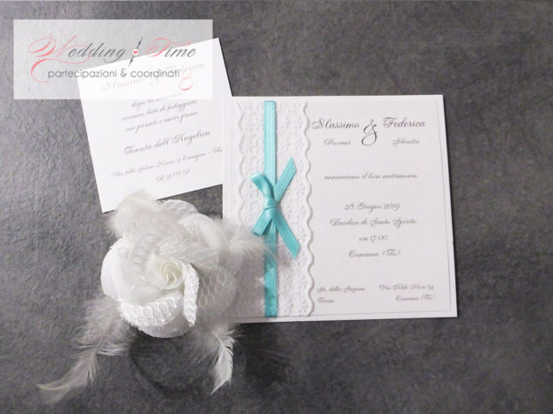 invito elegante in tiffany