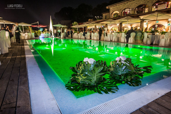 Ricevimento in Piscina