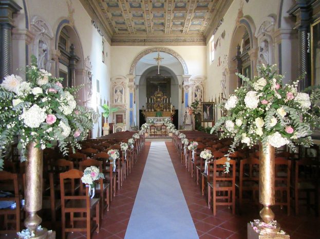 decorazione navata religiosa