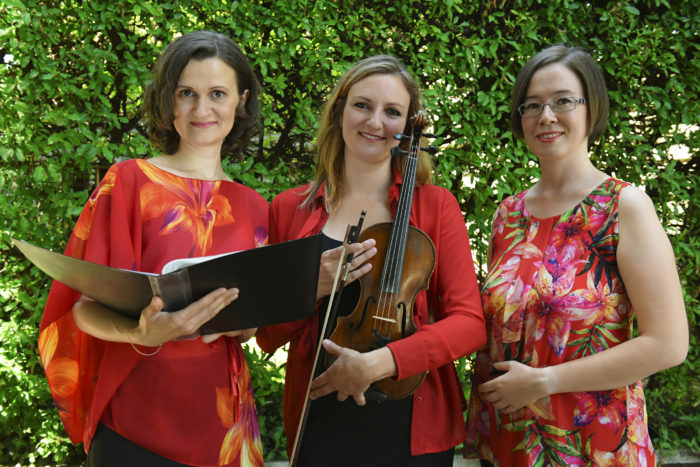 Trio di nozze estivo