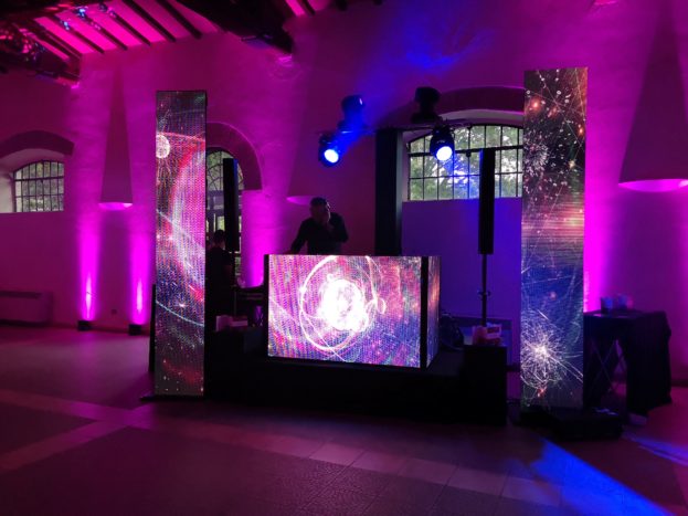 Consolle con Ledwall