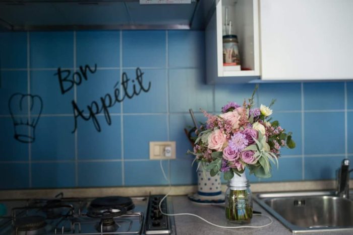 bouquet lilla