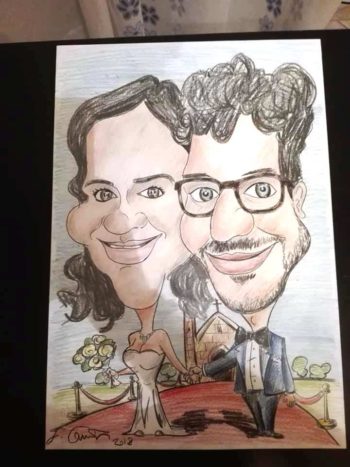 Matrimonio caricature