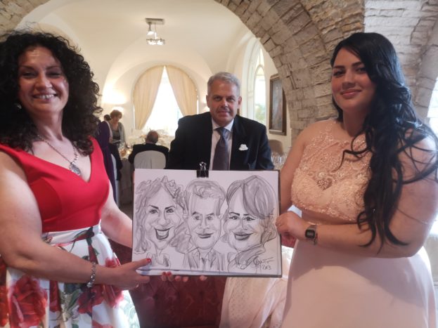 Damigelle caricature