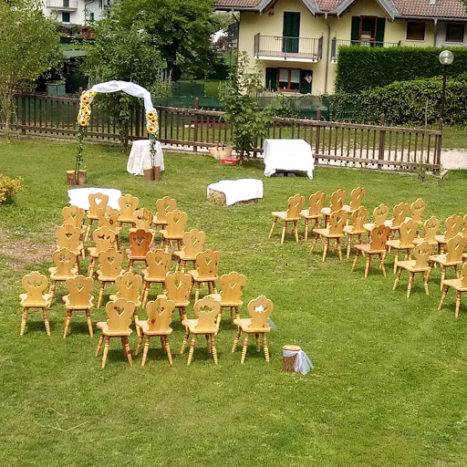 nozze in giardino