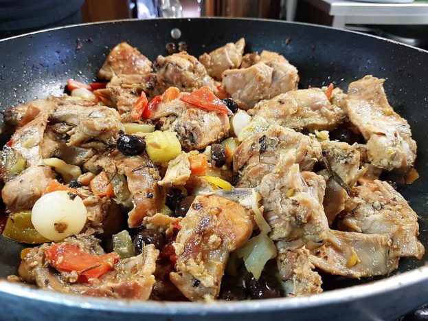 Coniglio in padella