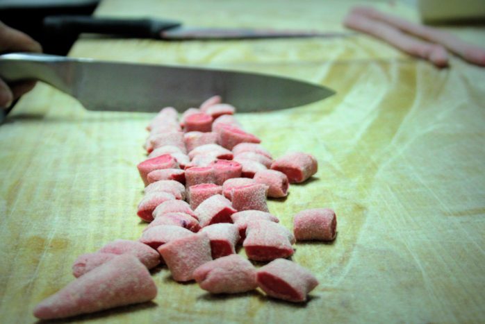 Gnocchi fatti a mano