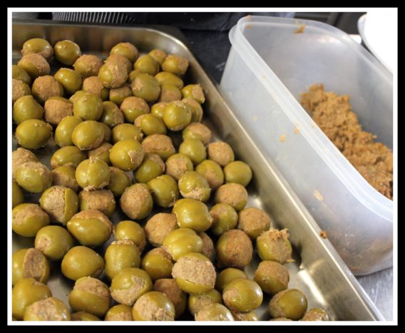 Preparazione Olive ripiene