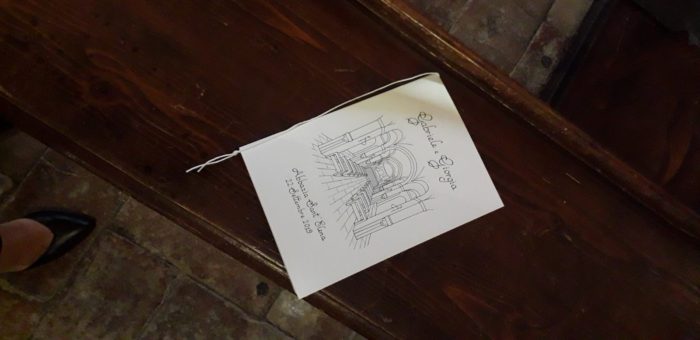 Libretto messa disegno Chiesa
