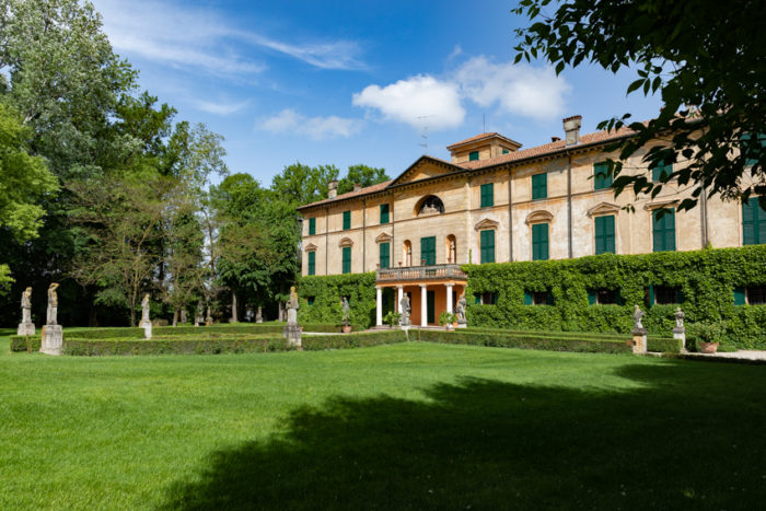 facciata villa