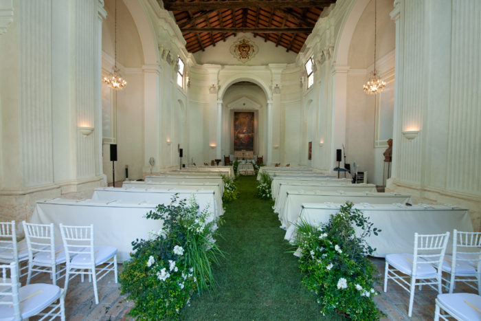Allestimento cerimonia