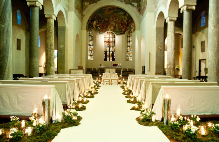 Allestimento cerimonia