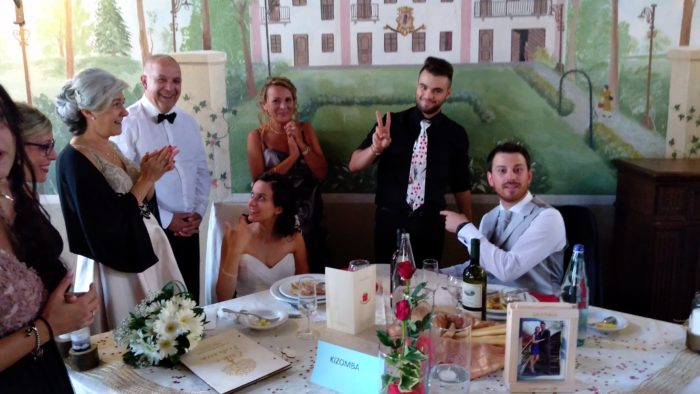 Lo stupore degli invitati