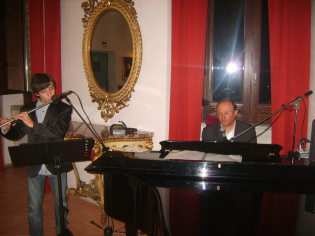 Duo al castello di Taurasi