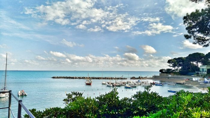 panoramica sul porticciolo