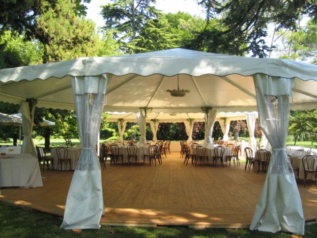 Pagode con pedana
