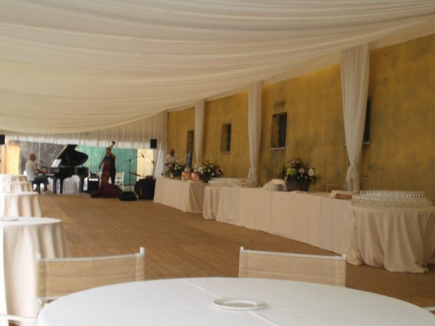 Veranda allestita