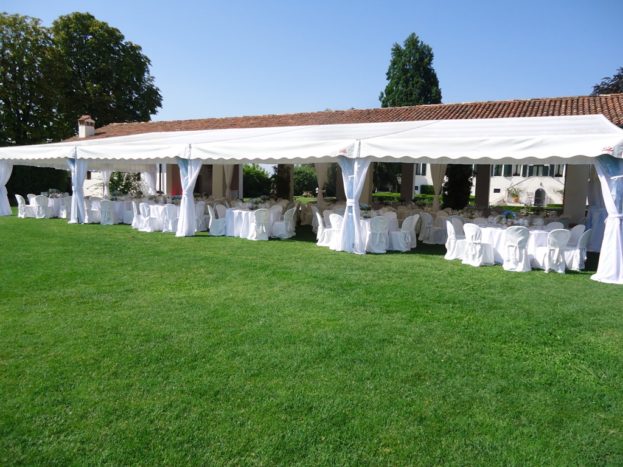 Veranda allestita