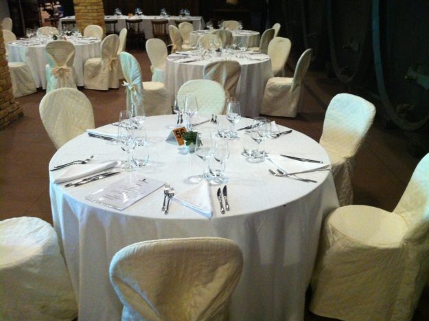 allestimento tavolo