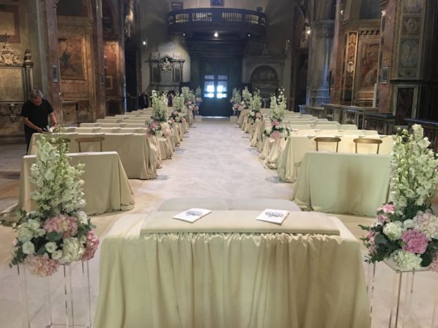 allestimento Chiesa