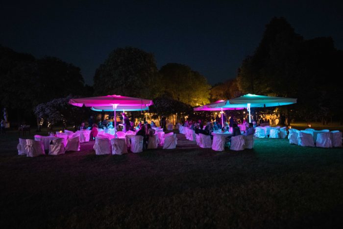 Villa Rezzonico di sera