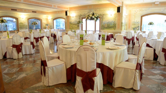panoramica sala ricevimenti