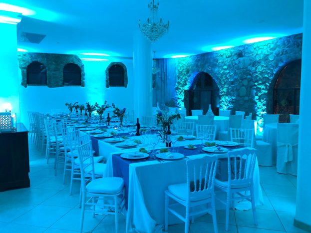 Illuminazione sala