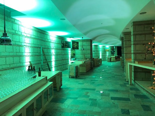 Illuminazione sala