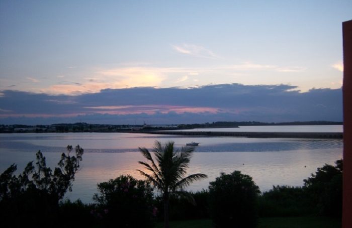 tramonto alle Bermuda