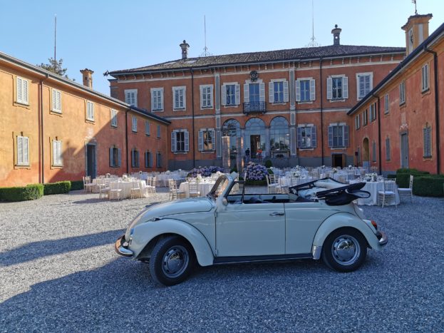 Noleggio Maggiolino bianco