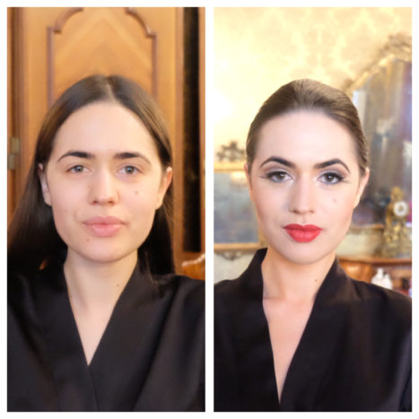 trucco e acconciatura sposa