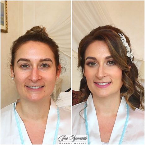 trucco e acconciatura sposa