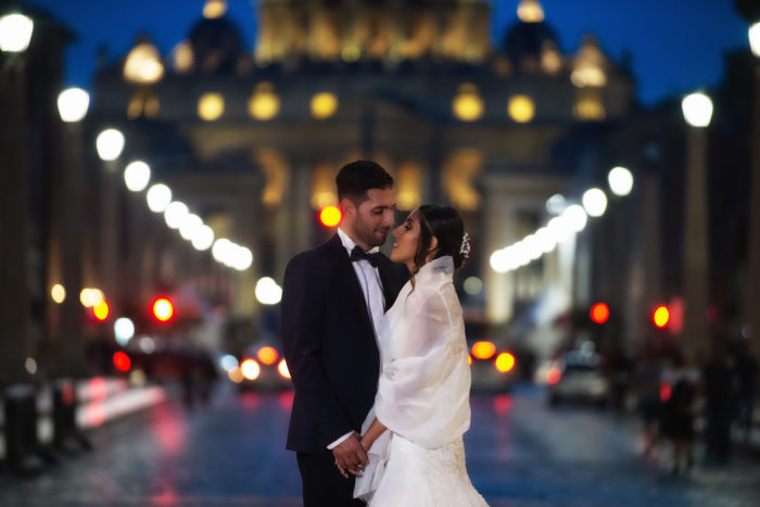Tra luci e colori a San Pietro