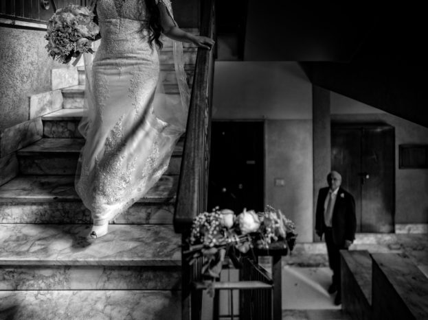 Bride and Dad