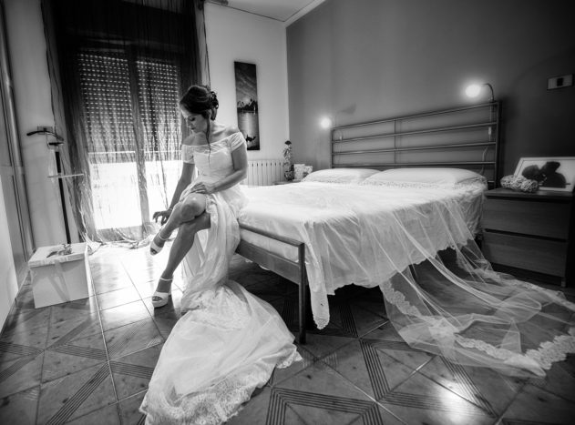 la preparazione della sposa