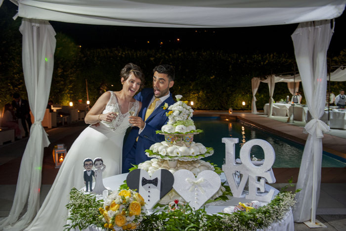 il taglio della torta