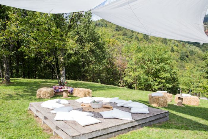 area relax all'aperto